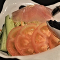 料理メニュー写真&nbsp;自家製生ハムサラダ