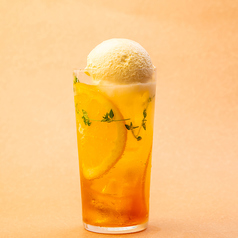 金木犀のティークリームソーダー