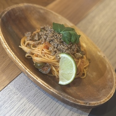 ライム香るスパイシーメキシカンパスタ