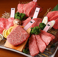 和牛6種盛り合わせ
