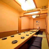 落ち着いた雰囲気の店内は宴会・飲み会・女子会などに◎