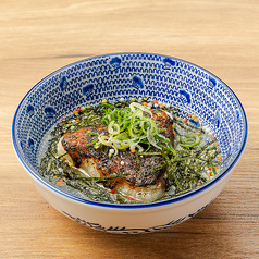 大葉味噌の焼きおにぎり茶漬け