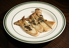 鉄板焼き エリンギの黒トリュフ仕立て 