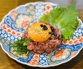 料理メニュー写真&nbsp;炙りユッケ～生胡椒添え～ ※