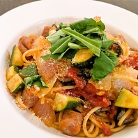 とっても豊富なパスタメニュー！期間限定パスタもあり♪