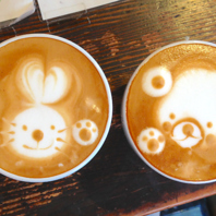 可愛さ満点！自慢のラテアート