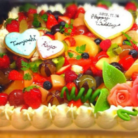 特別な日を彩るオリジナルケーキ