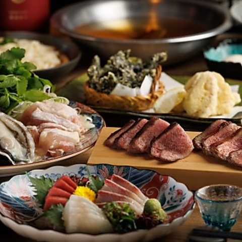 名物『仙台牛たん』とこだわりの『塩釜おでん』が堪能いただけます◎