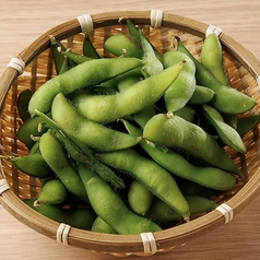 ふっくら塩枝豆