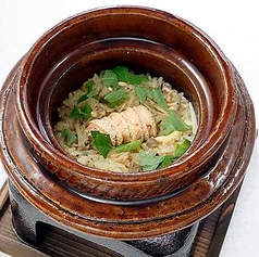 焼たらこと大葉釜飯