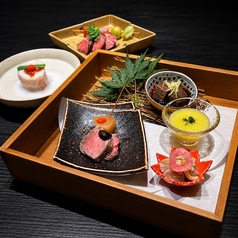 肉懐石 にしやまのコース写真