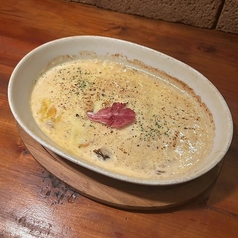 創作！ホタテのウニクリーム焼リゾット