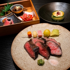 肉懐石 にしやまのコース写真