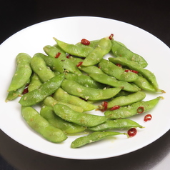 枝豆ペペロンチーノ