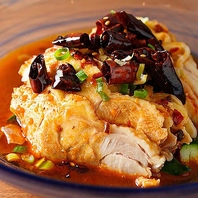 特製だれが決め手♪旨辛よだれ鶏