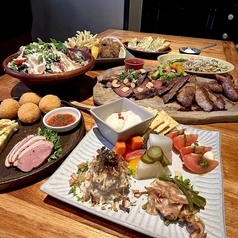 御殿場 囲炉裏びすとろ ニクジュウハチのコース写真