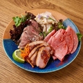 料理メニュー写真&nbsp;おつまみミート盛り合わせ
