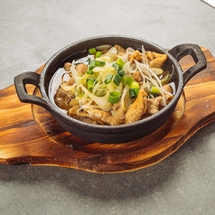 ネギ味噌もつ煮込み