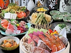 海鮮と北海道肉料理 とら TORA 琴似店のコース写真