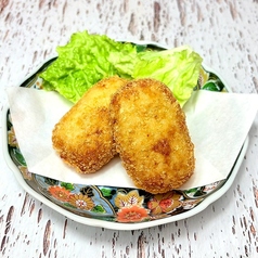 手作りカニクリームコロッケ