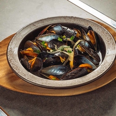 ムール貝の豪快酒蒸し
