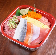 満腹丼＜シャリ大盛り無料＞