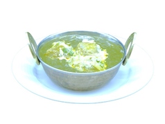 チキンのホウレン草カレー