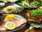 お肉も魚も、お酒がすすむ鉄板焼きMENUが豊富★特選サーロインステーキは4000円コ－スで味わえる♪