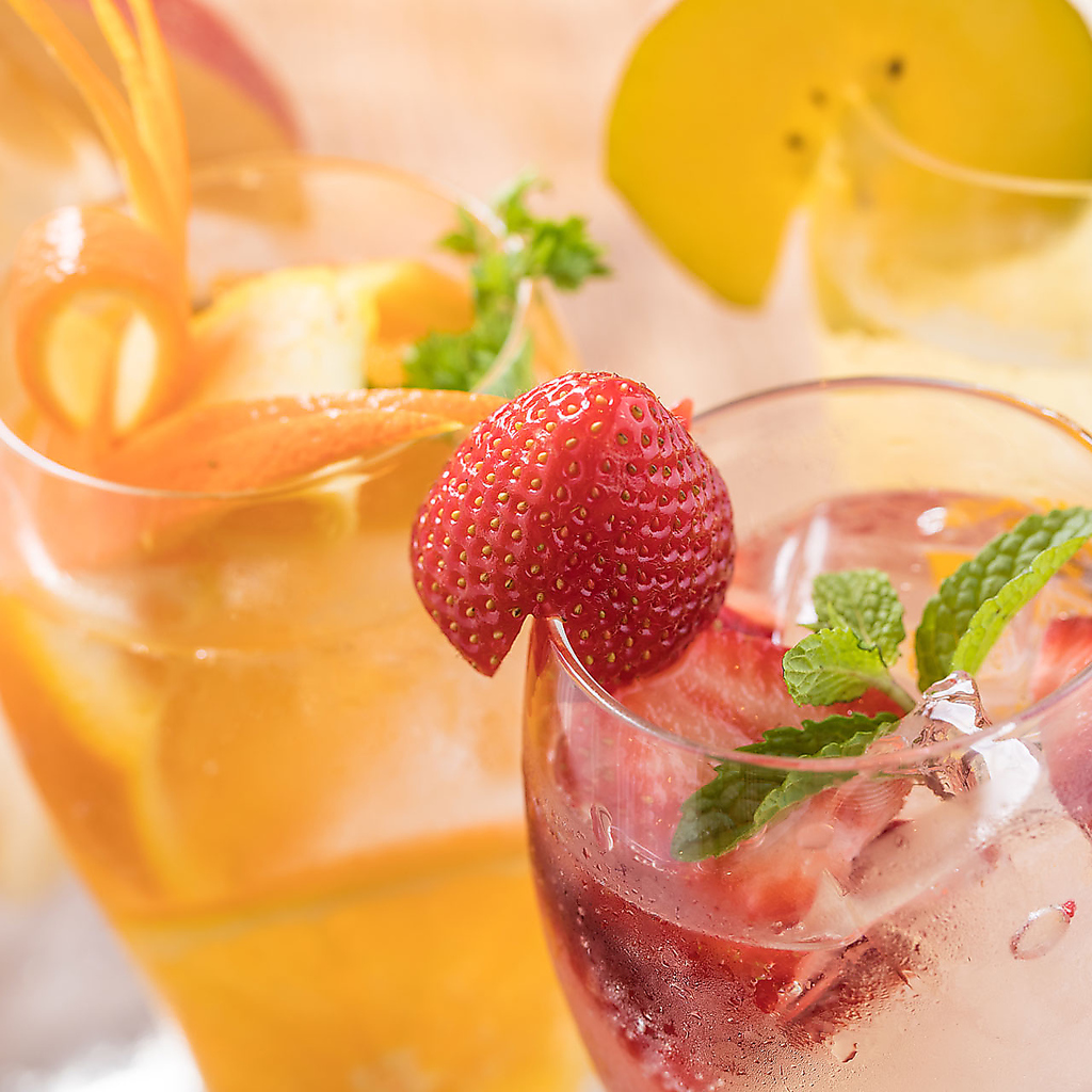 飲み放題メニューも充実◎生ビール・サワーカクテル・果実酒など幅広くご用意★