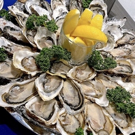 鮮度抜群の魚介の数々！