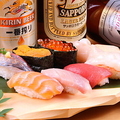 料理メニュー写真 【おまかせ】寿司8貫セット