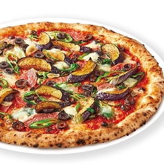 揚げなすとサラミのカラブレーゼ