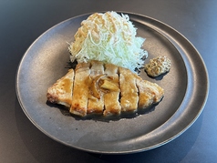 米の娘ぶたのステーキ ガーリックバターソース