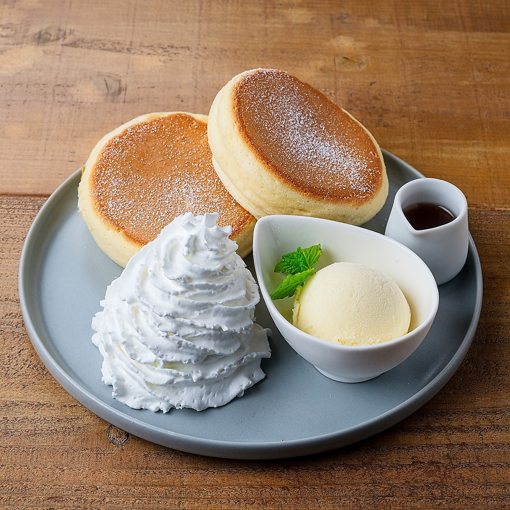 しゅわしゅわのエンジェルパンケーキ♪