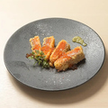 料理メニュー写真&nbsp;サーモンといくらのレアかつ