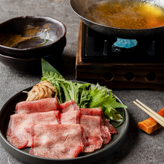 牛たんのしゃぶしゃぶ 小鍋仕立