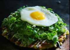 生ネギ目玉焼き玉