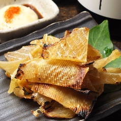 エイヒレのあぶり/焼きなすおろしポン酢/里芋あまから煮　各