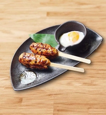 牛たん入りつくね たれ温玉