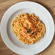 エビの濃厚トマトクリームソース