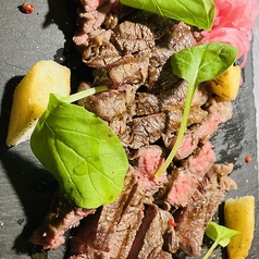 牛赤身肉のタリアータ