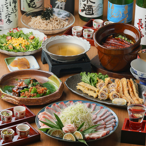 本格九州料理やエビス樽生5種飲み放題付の宴会コース多数◎個室完備の駅近大箱居酒屋