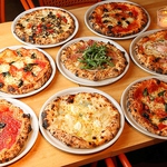 種類豊富な各種人気のピッツァの品揃えです♪様々な美味しいピッツァをお試しください！
