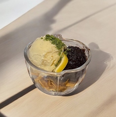 クリームぜんざい