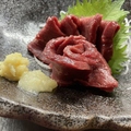 料理メニュー写真&nbsp;馬刺し赤身/馬刺し霜降り