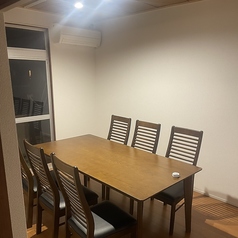 完全予約制の個室となります。5名様よりご使用いただけます。