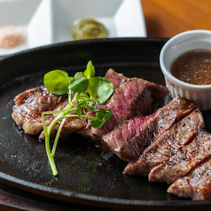 筑穂牛ロースステーキ(100g)