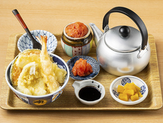 天丼(小)鯛だし茶漬け定食