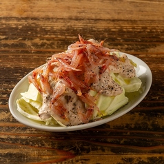 生桜エビと春キャベツのトンナートソース