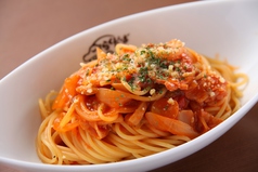 極太麺のナポリタンスパゲッティ―